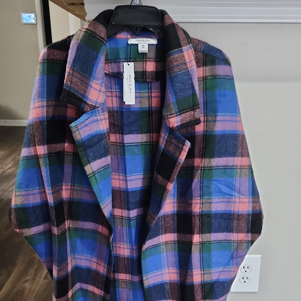 Anna Multicolor Plaid Scarf